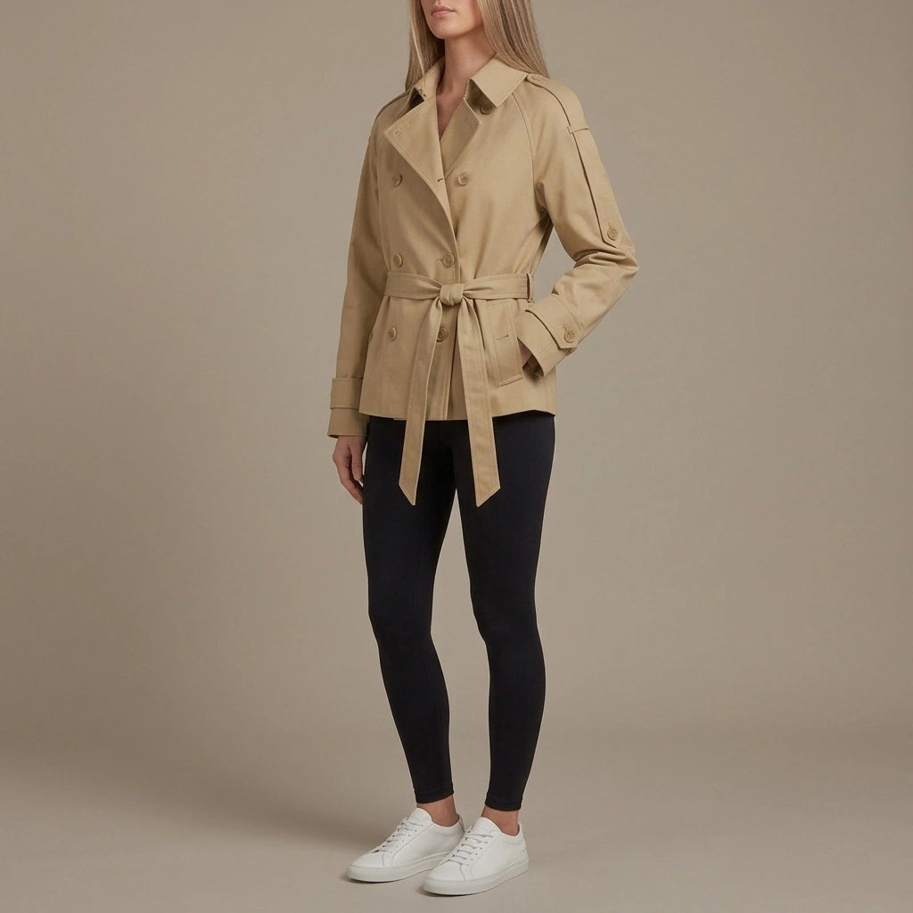 The Cropped Cotton Trench