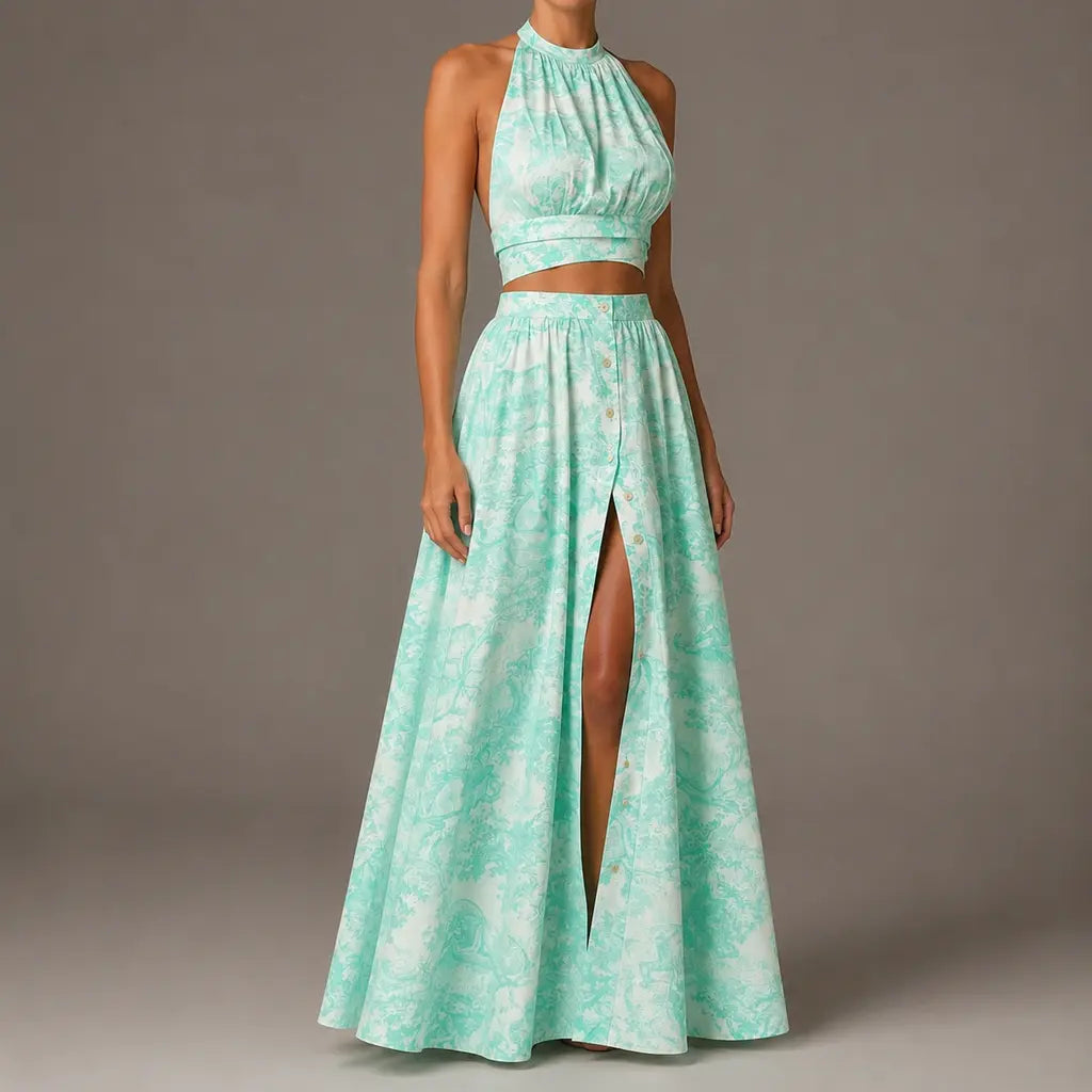 Amalfi Toile Two-Piece