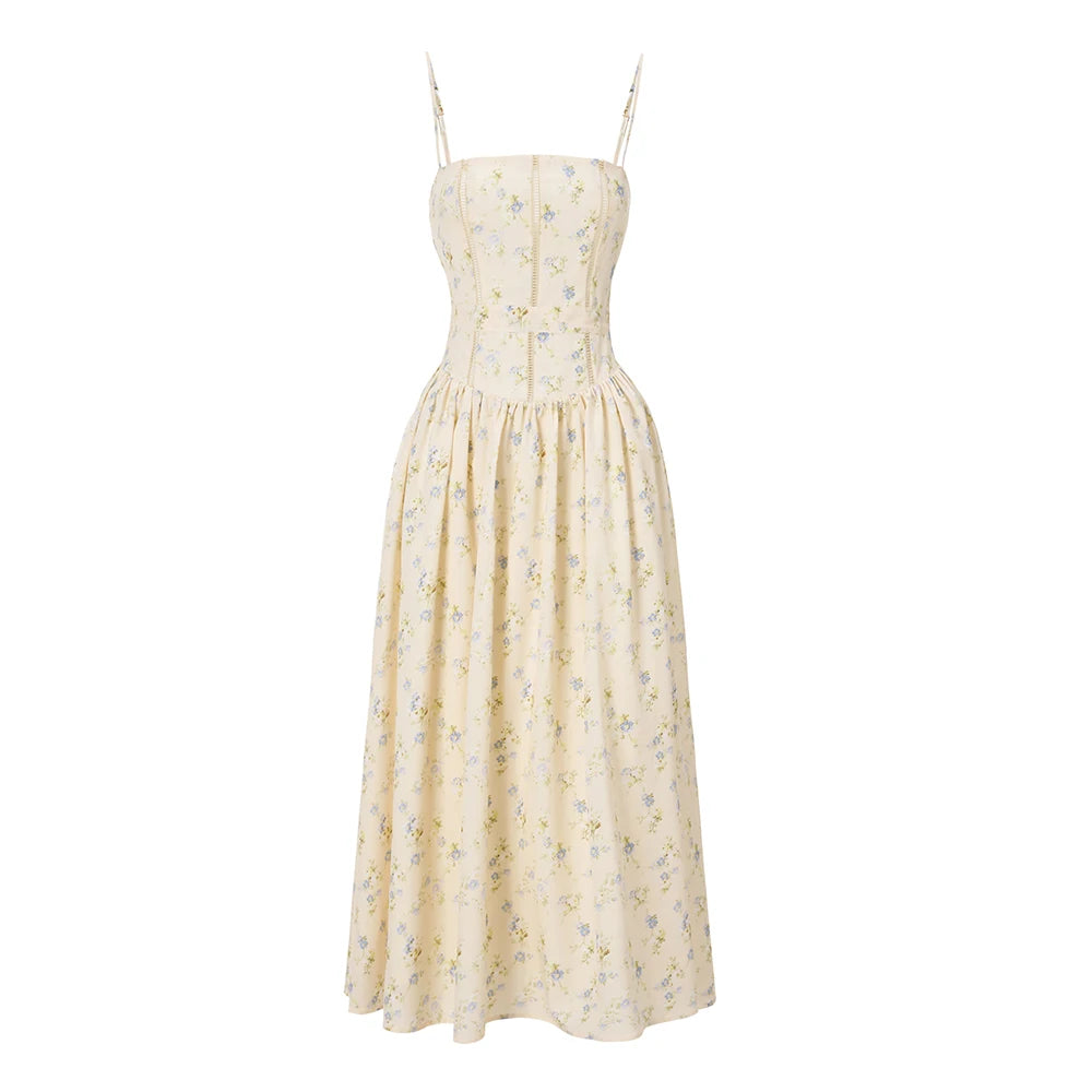 Buttercup Bloom Corset Midi
