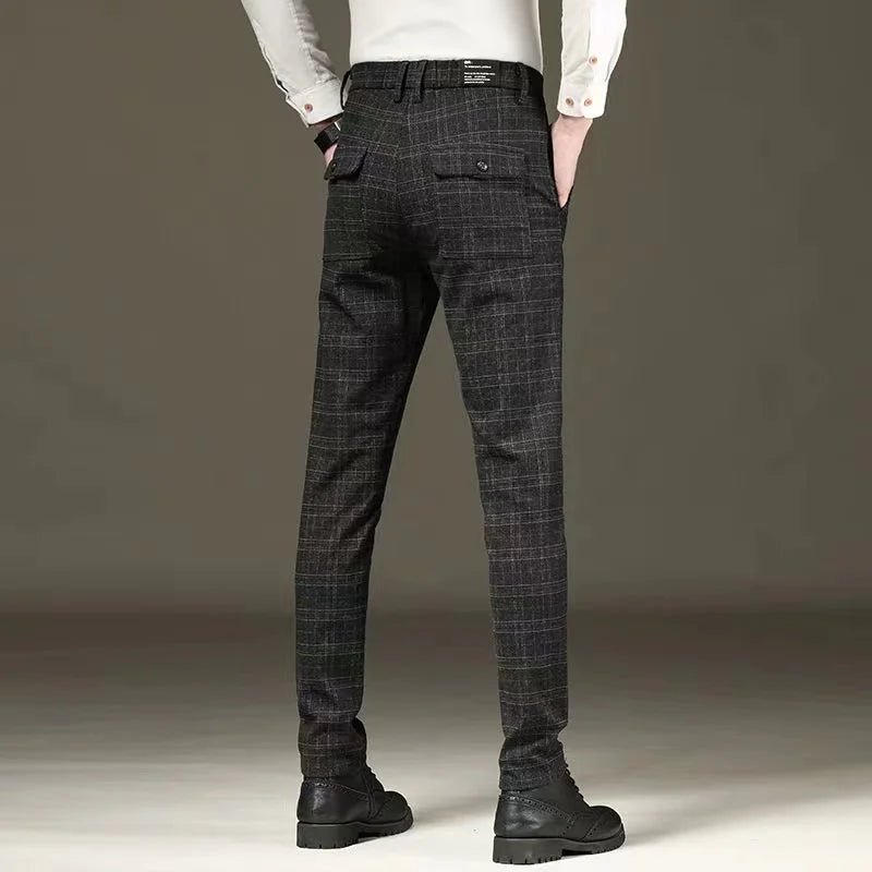 Meridian Plaid Trouser