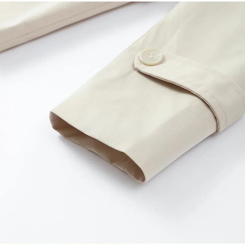 Wrap Collar Trench