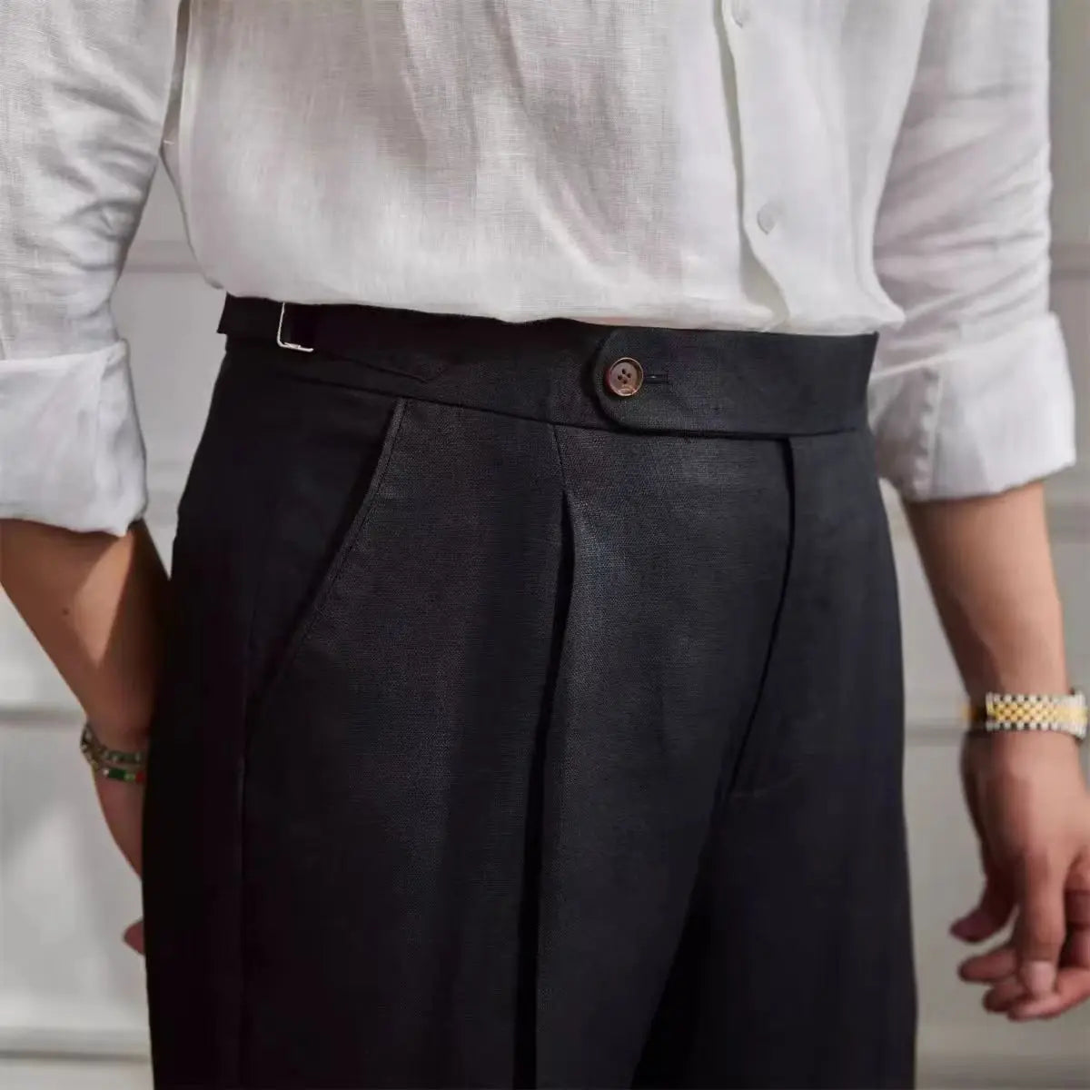 Riviera Linen Trouser