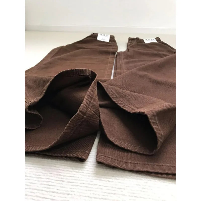 Cocoa Wide-Leg Denim