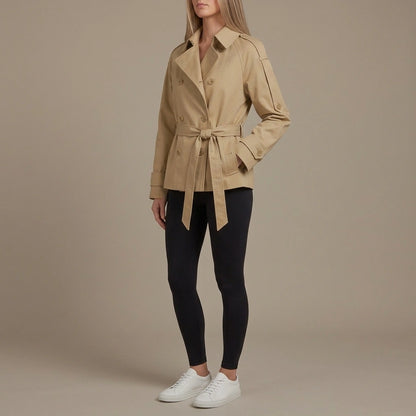 The Cropped Cotton Trench