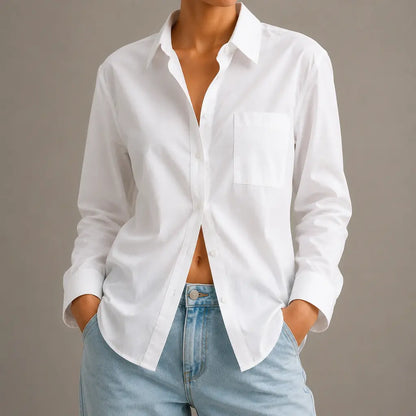 Structured Cutout Shirt