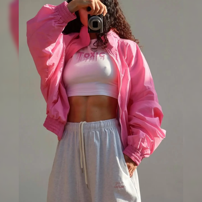 Drip Fade Bomber
