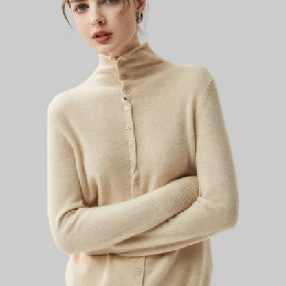 Wren Mock-Neck Cardigan