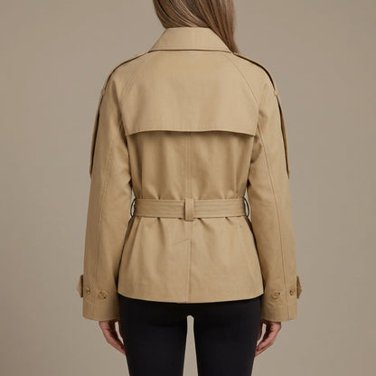 The Cropped Cotton Trench