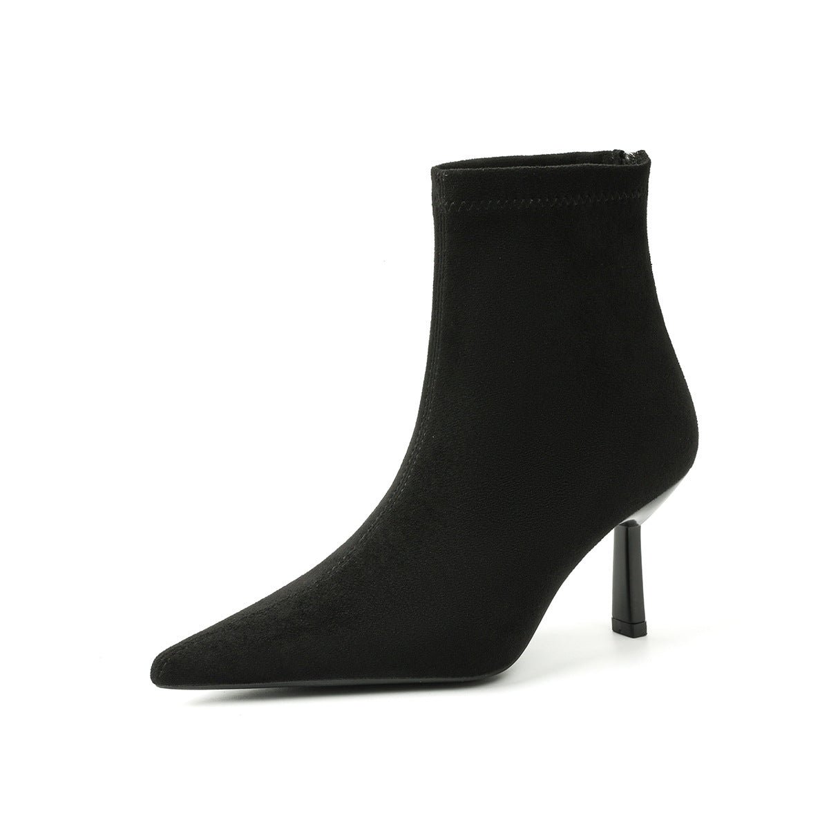 Kick Point Suede Booties