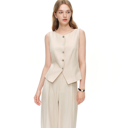 Crossback Tailored Vest