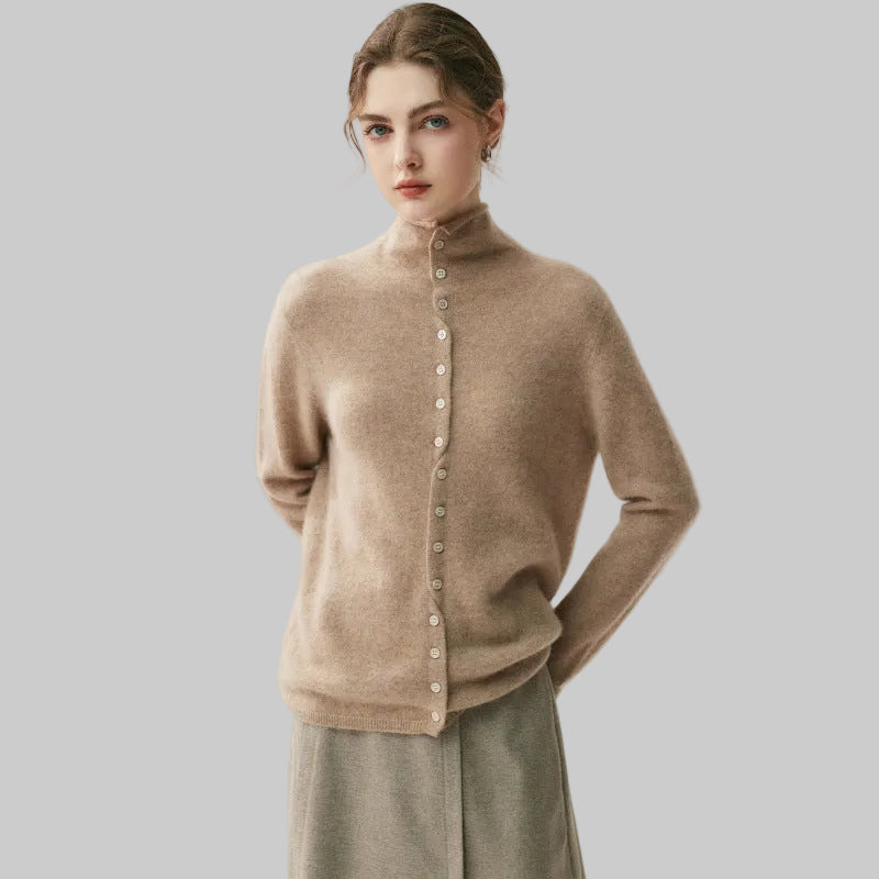 Wren Mock-Neck Cardigan
