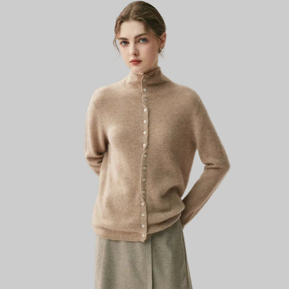 Wren Mock-Neck Cardigan