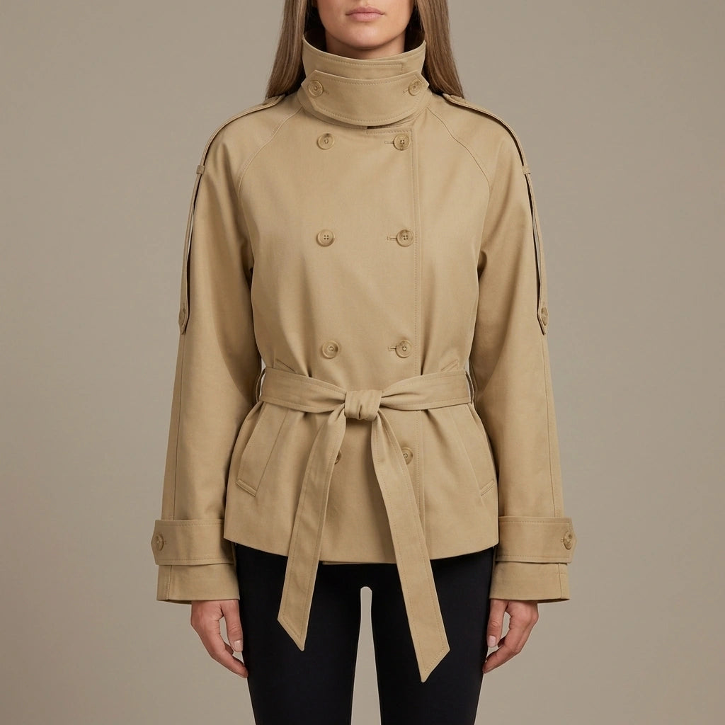 The Cropped Cotton Trench