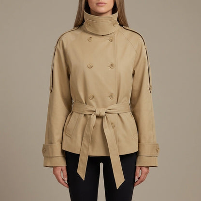 The Cropped Cotton Trench