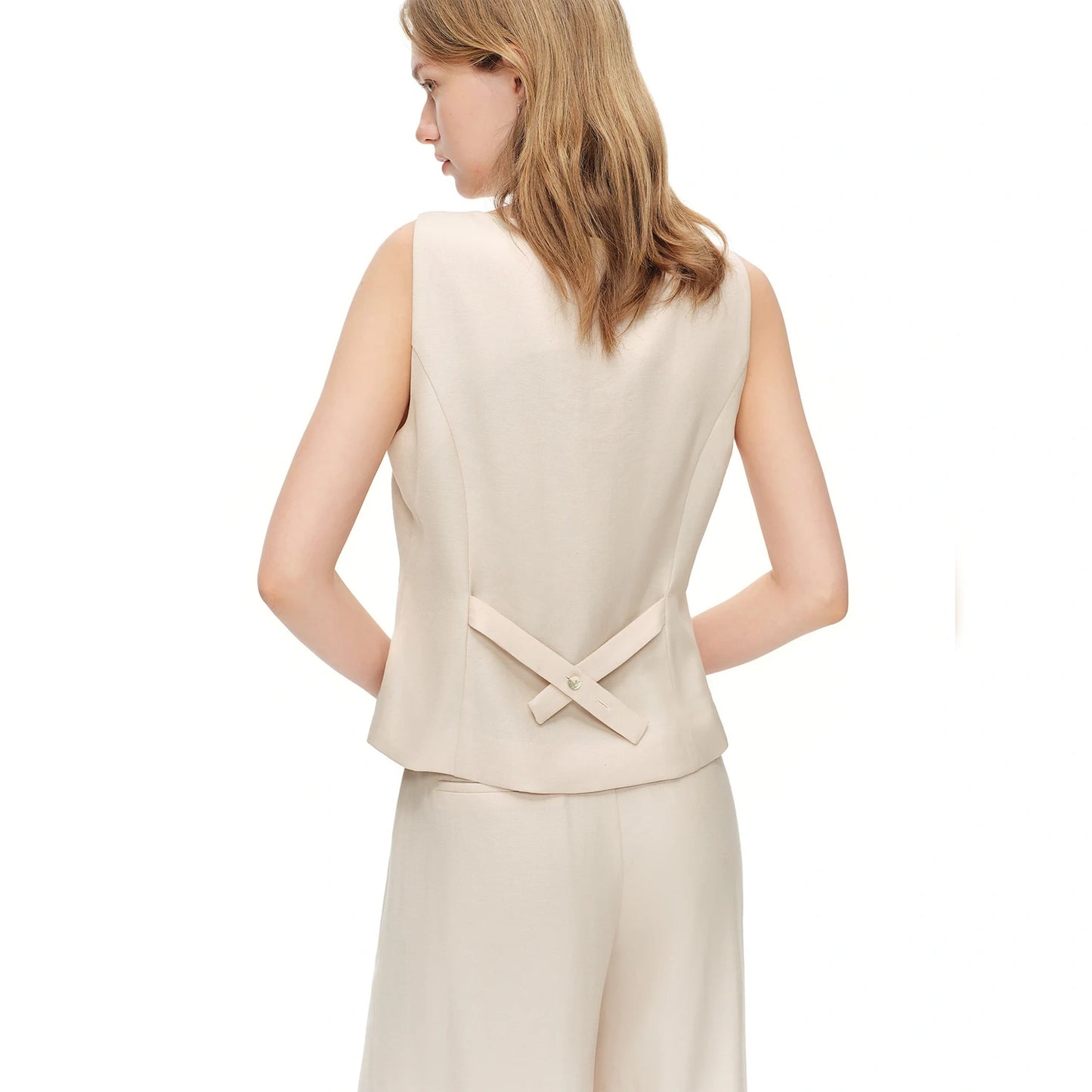 Crossback Tailored Vest