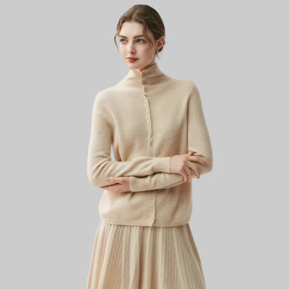 Wren Mock-Neck Cardigan
