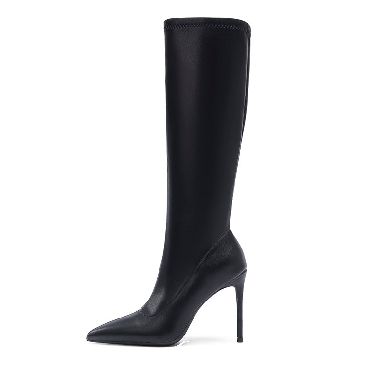 Stiletto Knee Boots