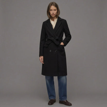 Camel Wrap Overcoat