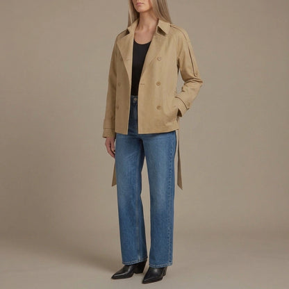 The Cropped Cotton Trench