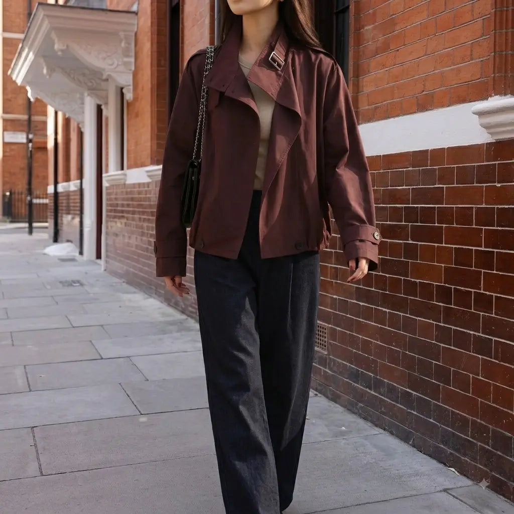 Casual Stand Collar Jacket