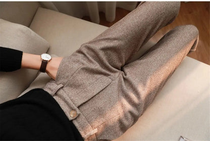 The Mira Herringbone Trouser