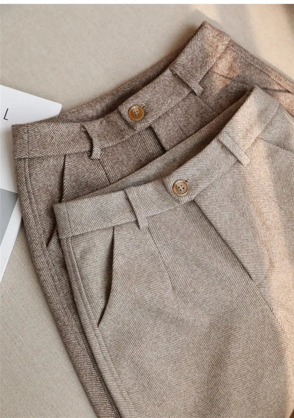 The Mira Herringbone Trouser