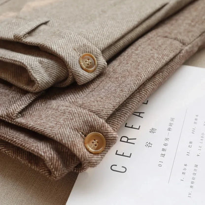 The Mira Herringbone Trouser