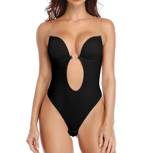 Illusion Cutout Bodysuit