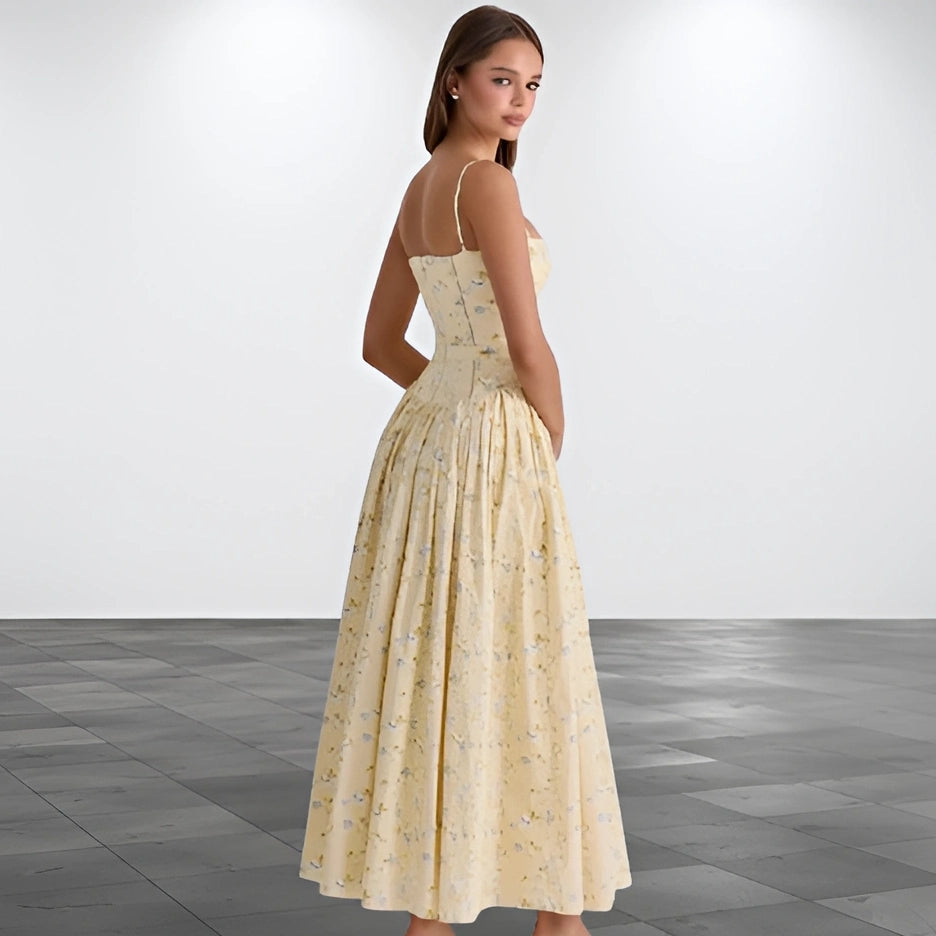 Buttercup Bloom Corset Midi