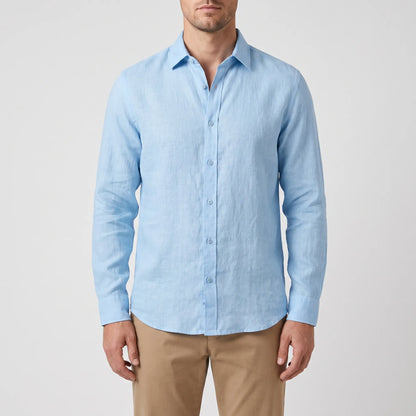 Men's Lightweight Breathable Button Up Shirt