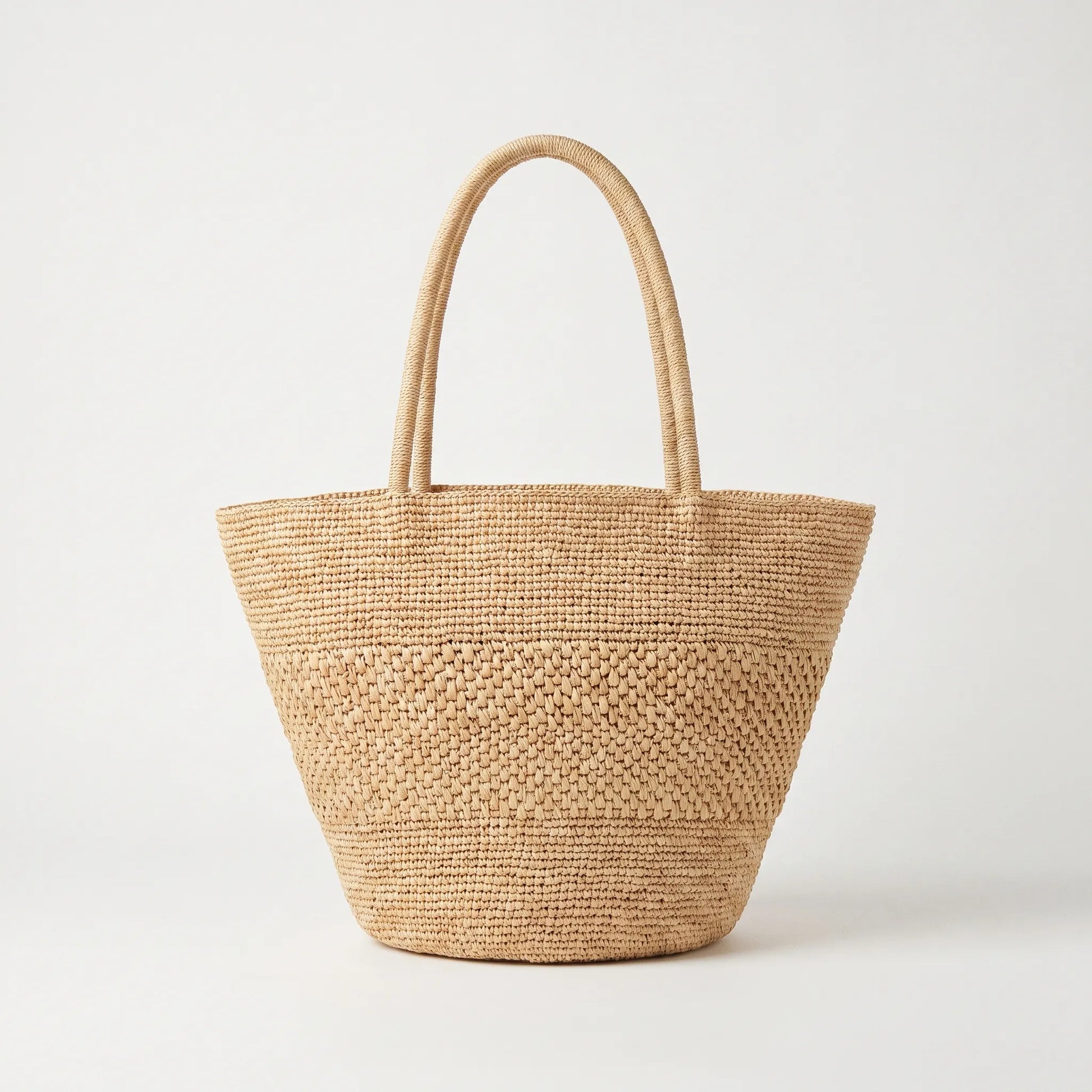 OceanaTote - Woven Summer Tote Bag