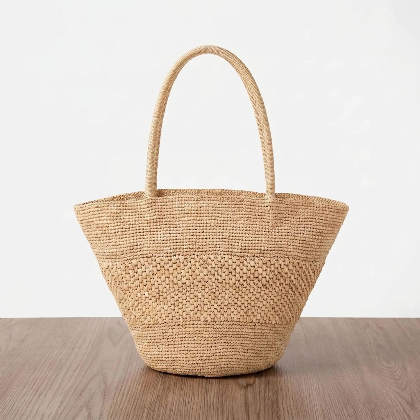 OceanaTote - Woven Summer Tote Bag