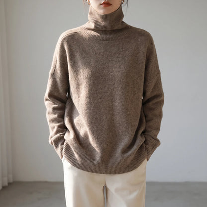 Oversized Turtleneck Sweater