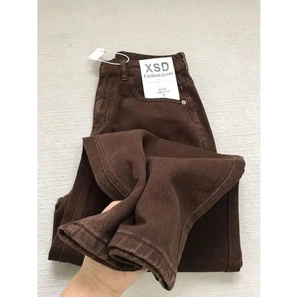 Cocoa Wide-Leg Denim