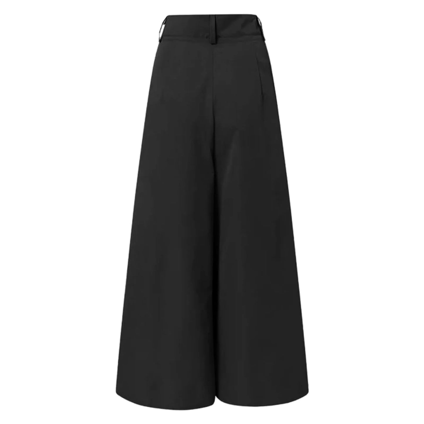 Wide-Leg Pleat Trousers