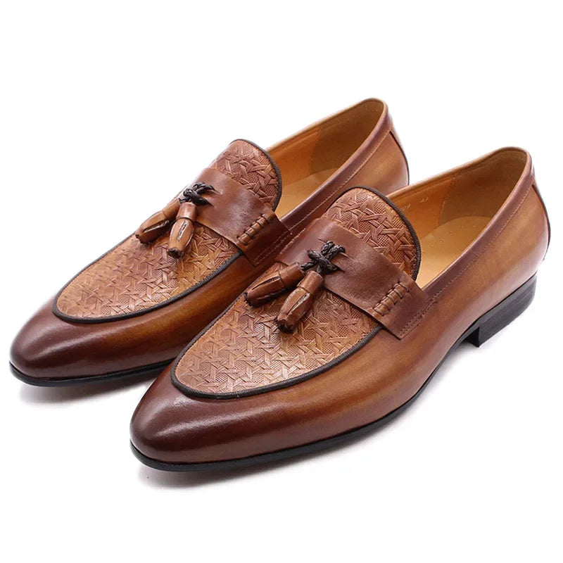 The Woven Tassel Loafer
