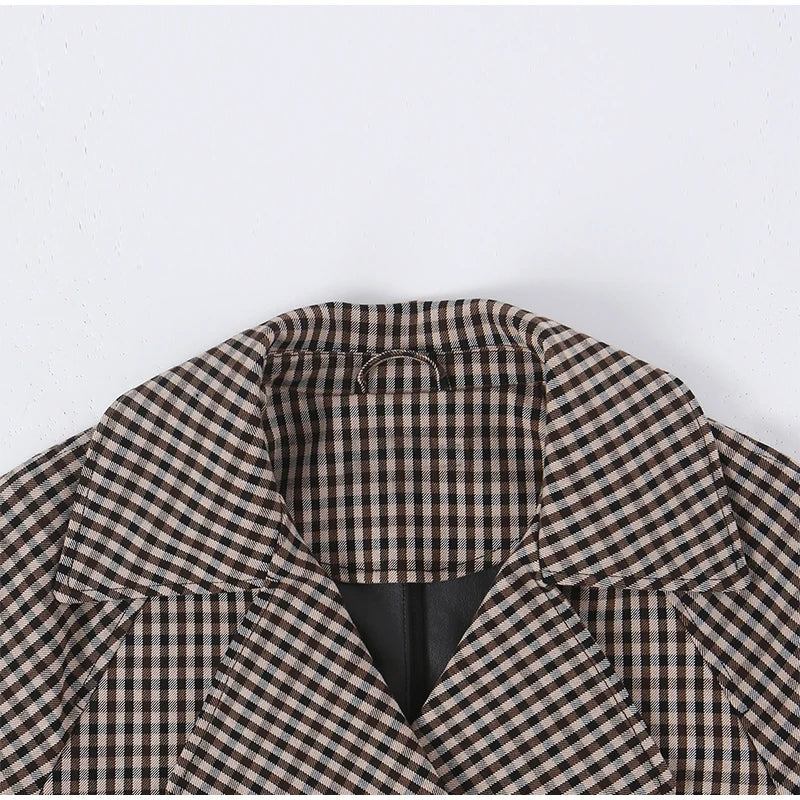 Gingham Cinch Jacket