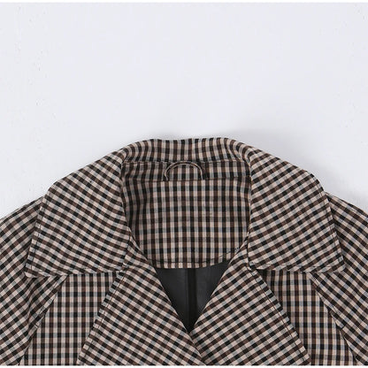 Gingham Cinch Jacket