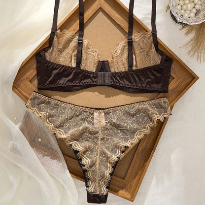 Café Lace Bralette Set