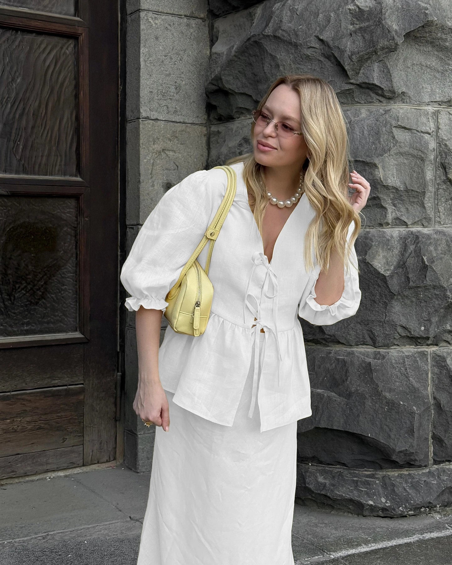 The Riviera Peplum Set