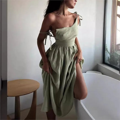 Solstice Linen Midi