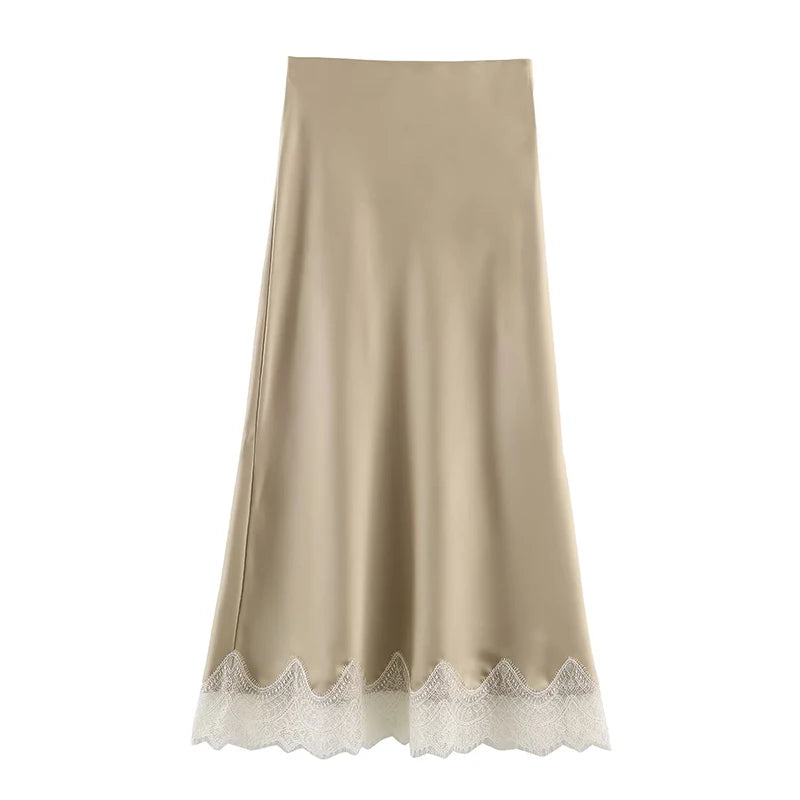 Lucerne Lace Midi Skirt