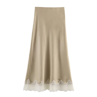 Lucerne Lace Midi Skirt