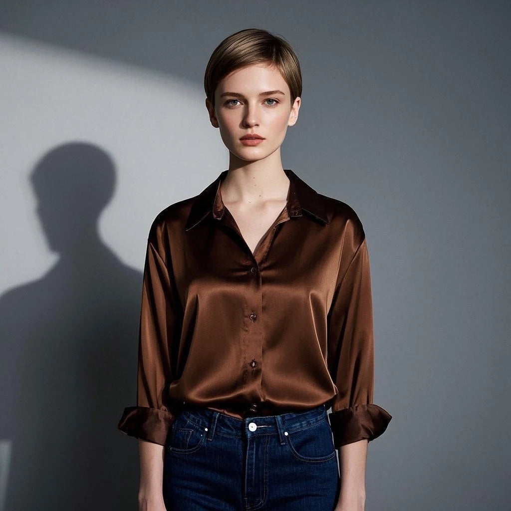 Liquid Satin Shirt