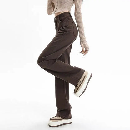Cocoa Wide-Leg Denim