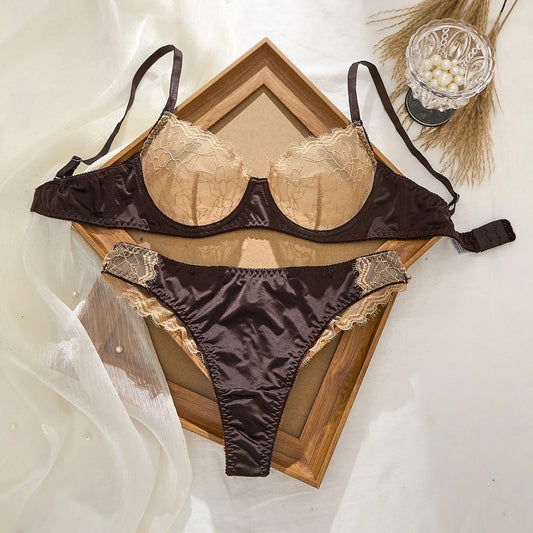Café Lace Bralette Set