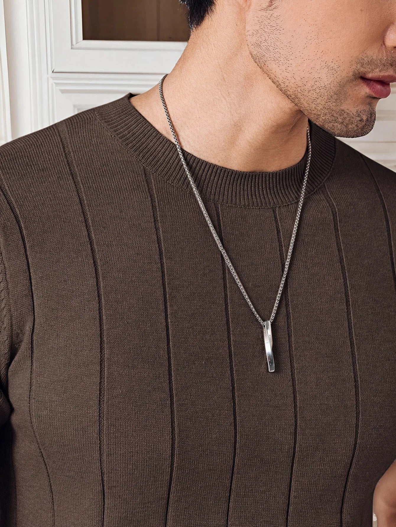 Vertical Knit Tee
