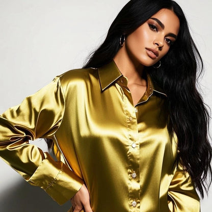Liquid Satin Shirt