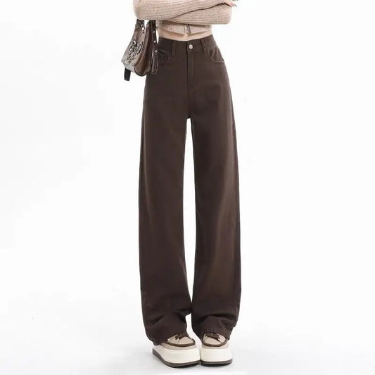 Cocoa Wide-Leg Denim