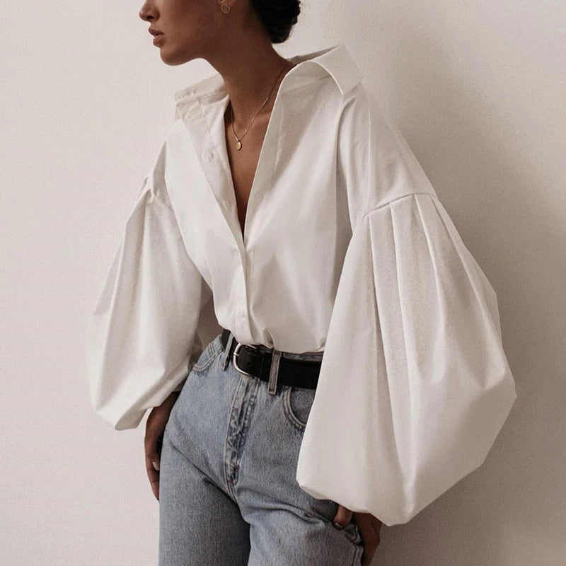 The Drape Sleeve Blouse